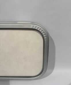 Serviceklappe / Stauraumklappe Wohnwagen / Wohnmobil 900x310mm weiß/silber – Bild 5