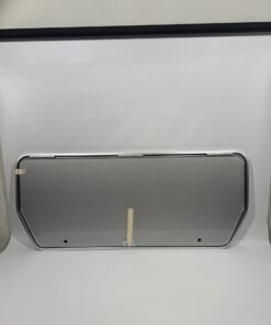 Serviceklappe / Stauraumklappe 710x1700mm Wohnwagen / Wohnmobil grau/silber
