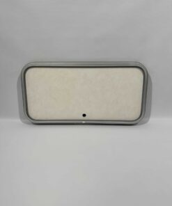 Serviceklappe / Stauraumklappe 800x400mm Wohnwagen / Wohnmobil weiß/silber – Bild 5