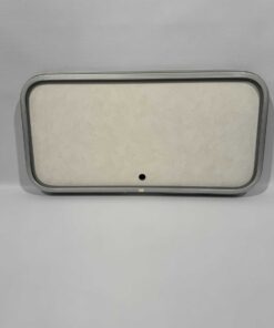 Serviceklappe / Stauraumklappe 800x400mm Wohnwagen / Wohnmobil weiß/silber – Bild 6