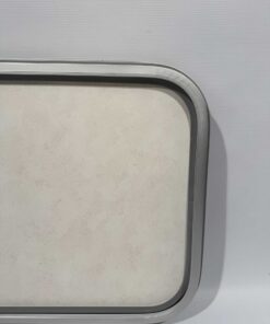 Serviceklappe / Stauraumklappe 800x400mm Wohnwagen / Wohnmobil weiß/silber – Bild 7