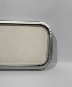 Serviceklappe / Stauraumklappe 900x280mm Wohnwagen / Wohnmobil weiß/silber – Bild 2