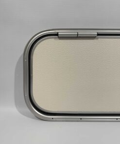 Serviceklappe / Stauraumklappe 900x280mm Wohnwagen / Wohnmobil weiß/silber – Bild 4