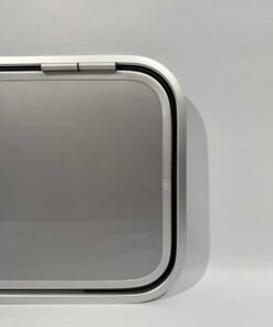 Serviceklappe / Stauraumklappe 1000x420mm Wohnwagen / Wohnmobil grau/silber – Bild 3