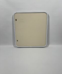 Serviceklappe / Stauraumklappe 800x850mm Wohnwagen / Wohnmobil silber/weiß – Bild 5
