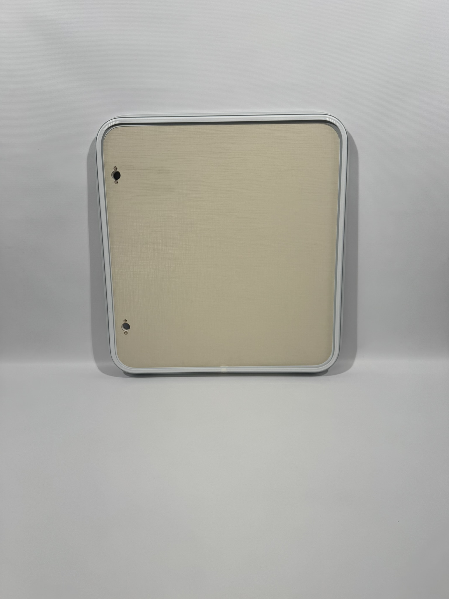 Serviceklappe / Stauraumklappe 800x850mm Wohnwagen / Wohnmobil silber/weiß – Bild 5