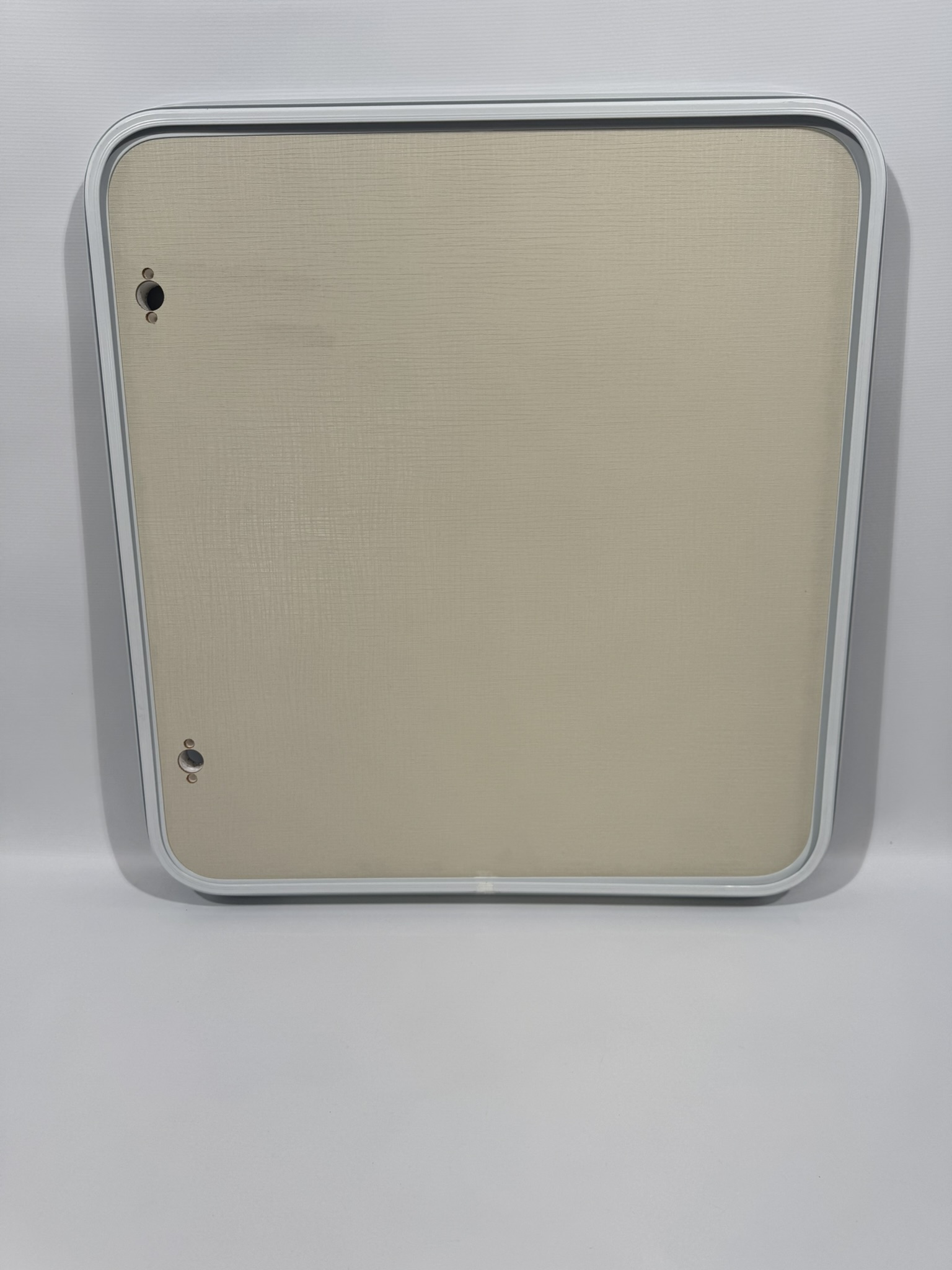 Serviceklappe / Stauraumklappe 800x850mm Wohnwagen / Wohnmobil silber/weiß – Bild 6