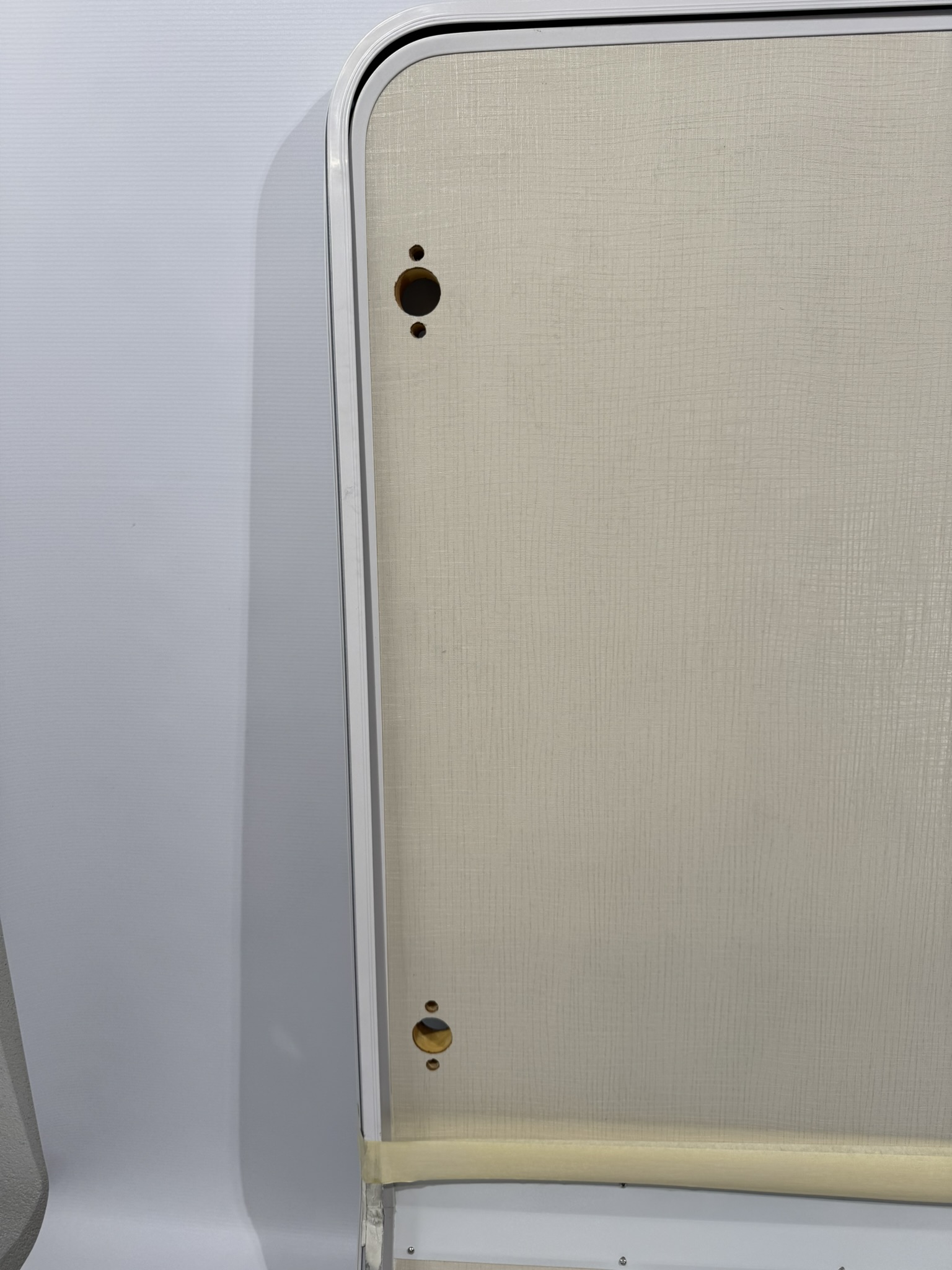 Serviceklappe / Stauraumklappe 1150x1073mm Wohnwagen / Wohnmobil weiß – Bild 7