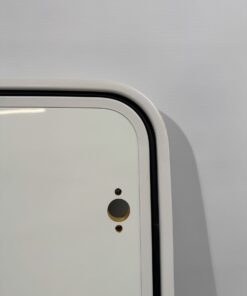 Serviceklappe / Stauraumklappe 1150x1073mm Wohnwagen / Wohnmobil weiß – Bild 4