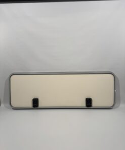 Serviceklappe / Stauraumklappe 545x1600mm Wohnwagen / Wohnmobil grau/silber – Bild 6