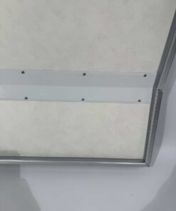 Serviceklappe / Stauraumklappe 990x835mm Wohnwagen / Wohnmobil weiß/silber – Bild 10