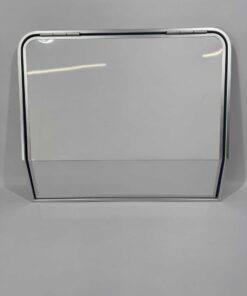 Serviceklappe / Stauraumklappe 990x835mm Wohnwagen / Wohnmobil weiß/silber – Bild 2