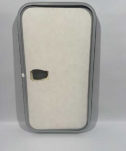 Serviceklappe / Stauraumklappe 440x800mm Wohnwagen / Wohnmobil silber – Bild 6