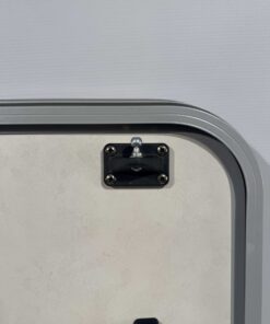 Serviceklappe / Stauraumklappe 1040x1217mm Wohnwagen / Wohnmobil weiß/grau – Bild 7