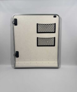 Serviceklappe / Stauraumklappe 1040x1217mm Wohnwagen / Wohnmobil weiß/grau – Bild 5