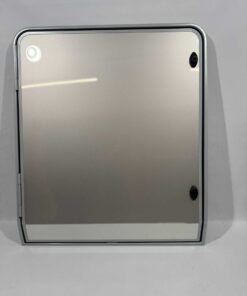 Serviceklappe / Stauraumklappe 1040x1217mm Wohnwagen / Wohnmobil weiß/grau – Bild 2