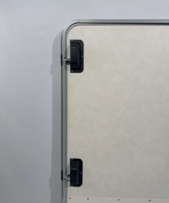 Serviceklappe / Stauraumklappe 1070x1206mm Wohnwagen / Wohnmobil weiß – Bild 9