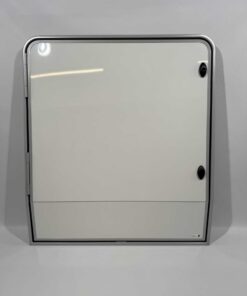 Serviceklappe / Stauraumklappe 1070x1206mm Wohnwagen / Wohnmobil weiß – Bild 2