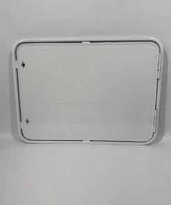 Serviceklappe / Stauraumklappe 1100x800mm Wohnwagen / Wohnmobil weiß – Bild 2