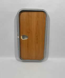 Serviceklappe / Stauraumklappe 440x800mm Wohnwagen / Wohnmobil silber – Bild 5