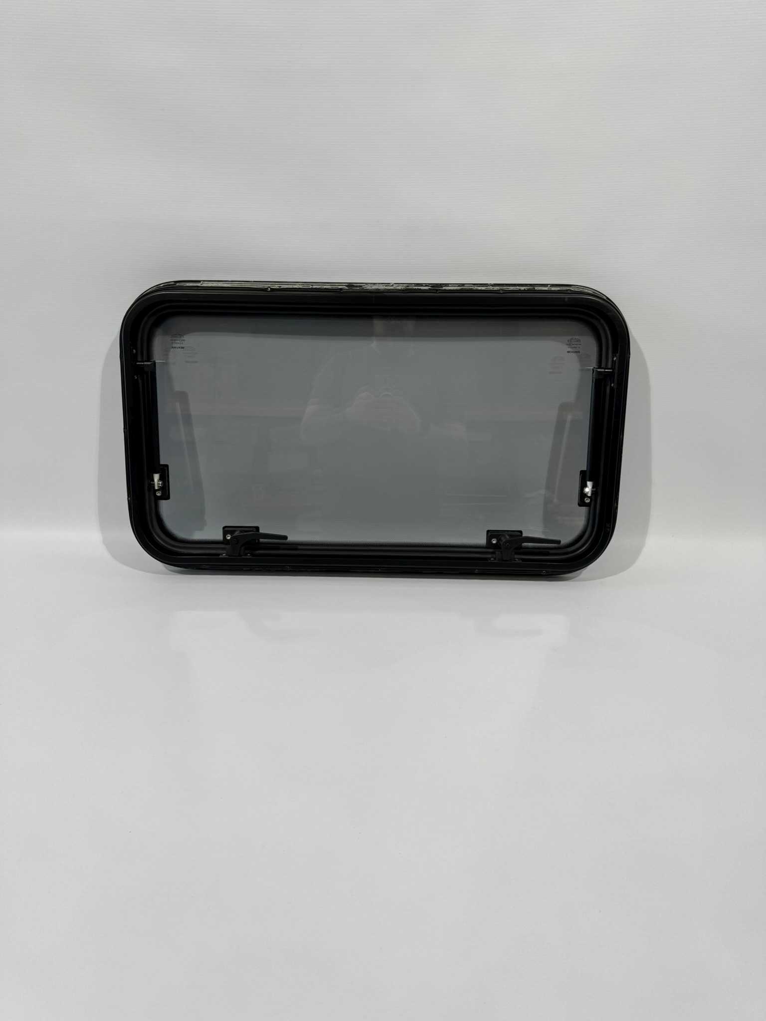 Mekuwa Echtglas Ausstellfenster 800x450mm schwarz – Bild 3