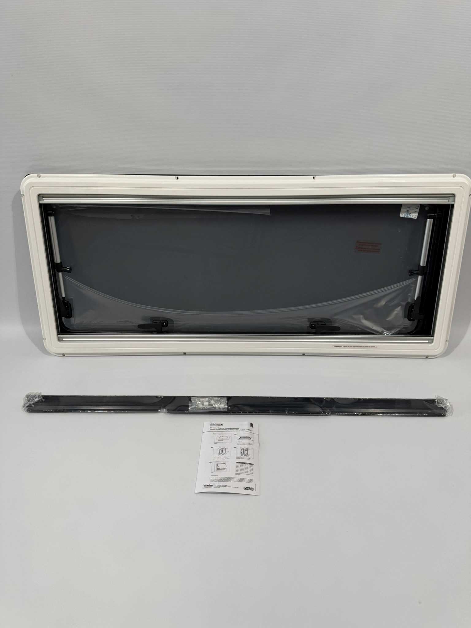 Carbest 318505 Ausstellfenster 1200x500mm schwarz – Bild 11