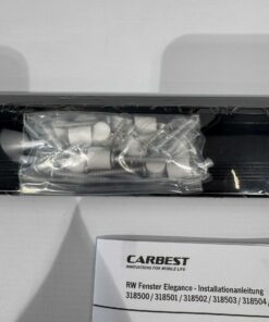 Carbest 318505 Ausstellfenster 1200x500mm schwarz – Bild 13