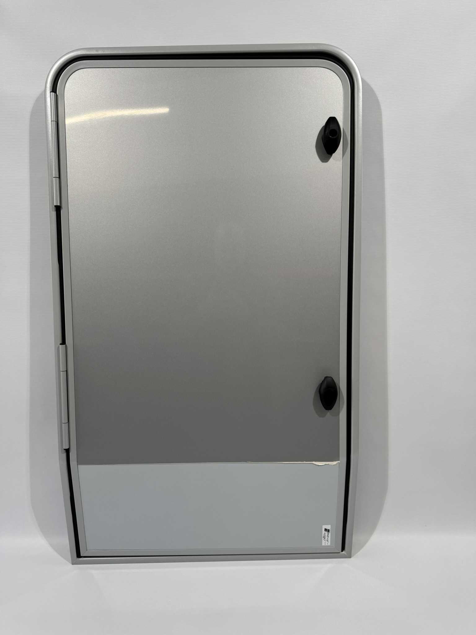 Serviceklappe / Stauraumklappe 690x1206mm Wohnwagen / Wohnmobil grau/silber – Bild 2