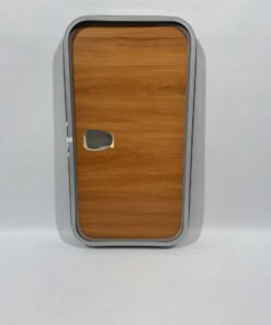Serviceklappe / Stauraumklappe 800x440mm Wohnwagen / Wohnmobil grau/silber – Bild 5