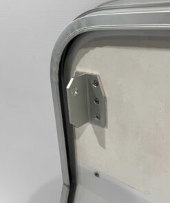 Serviceklappe / Stauraumklappe 550x465mm Wohnwagen / Wohnmobil grau/silber – Bild 8