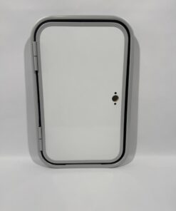 Serviceklappe / Stauraumklappe 440x700mm weiß/grau – Bild 2