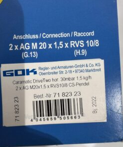 GOK Gasdruckregler Caramatic DriveTwo – Bild 9