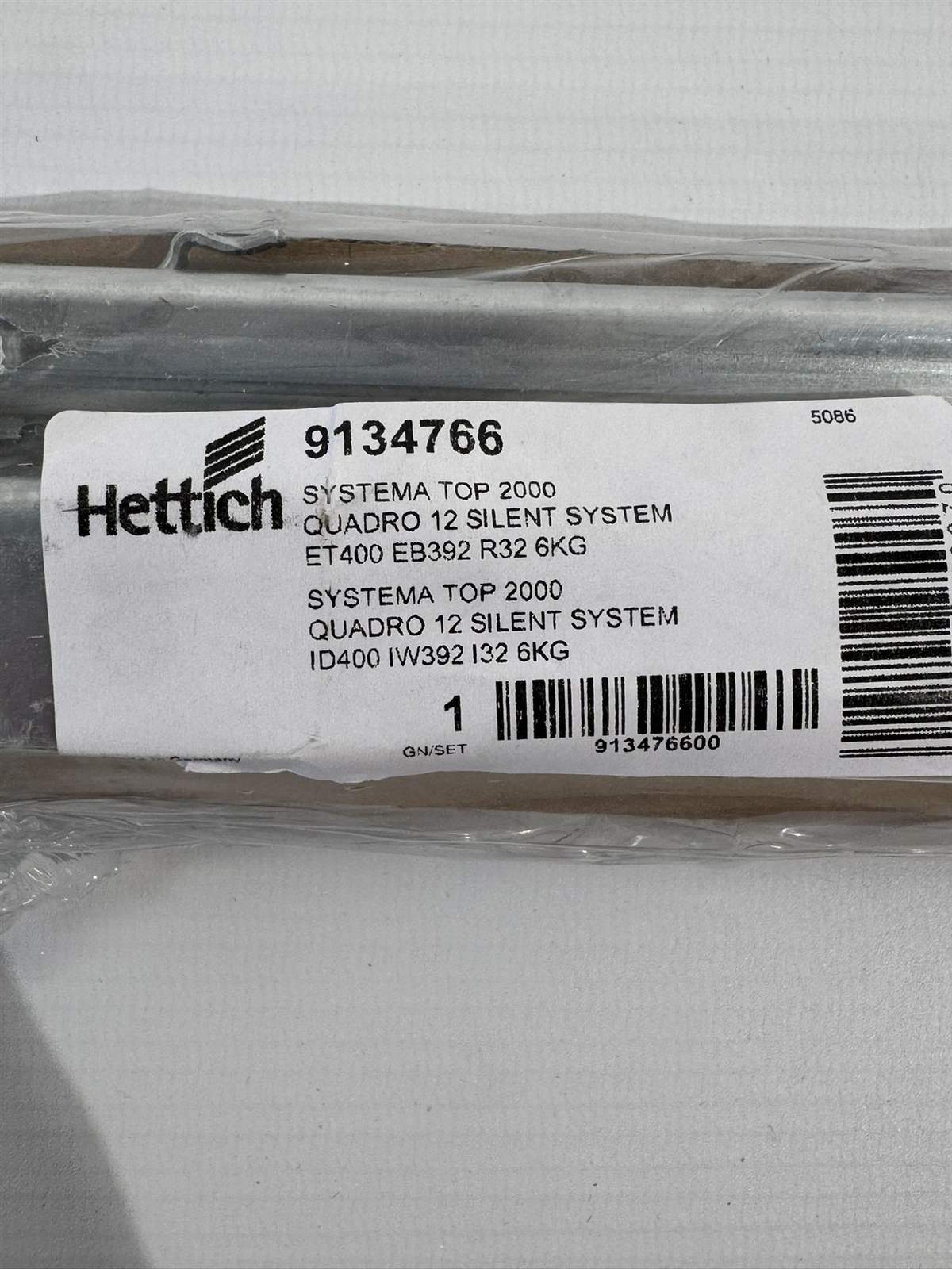 Hettich Unterflur-Teilauszug 9134766 2er Set – Bild 4