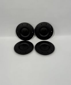 VW Nabendeckel schwarz 4er Set 7H0 601 151 C
