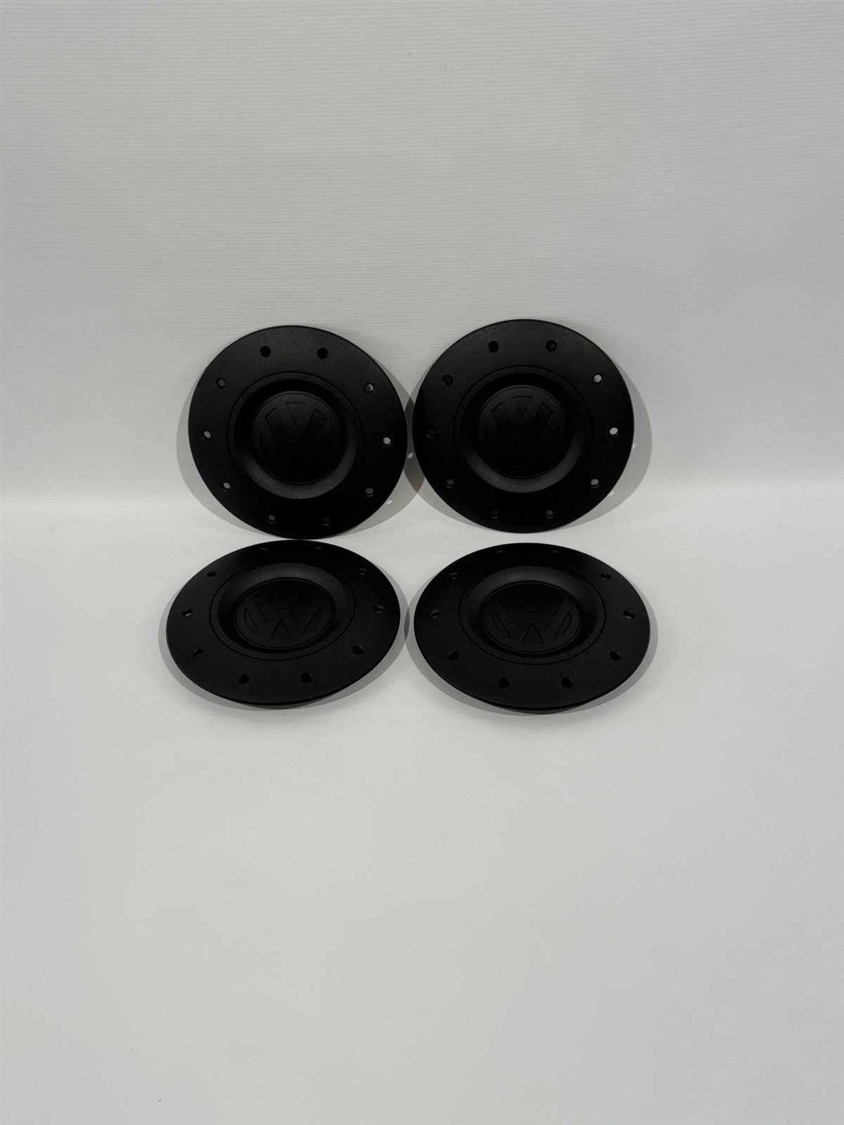VW Nabendeckel schwarz 4er Set 7H0 601 151 C