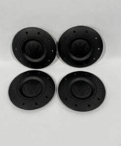 VW Nabendeckel schwarz 4er Set 7H0 601 151 C – Bild 2