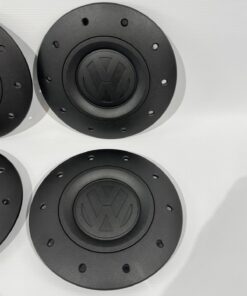 VW Nabendeckel schwarz 4er Set 7H0 601 151 C – Bild 4