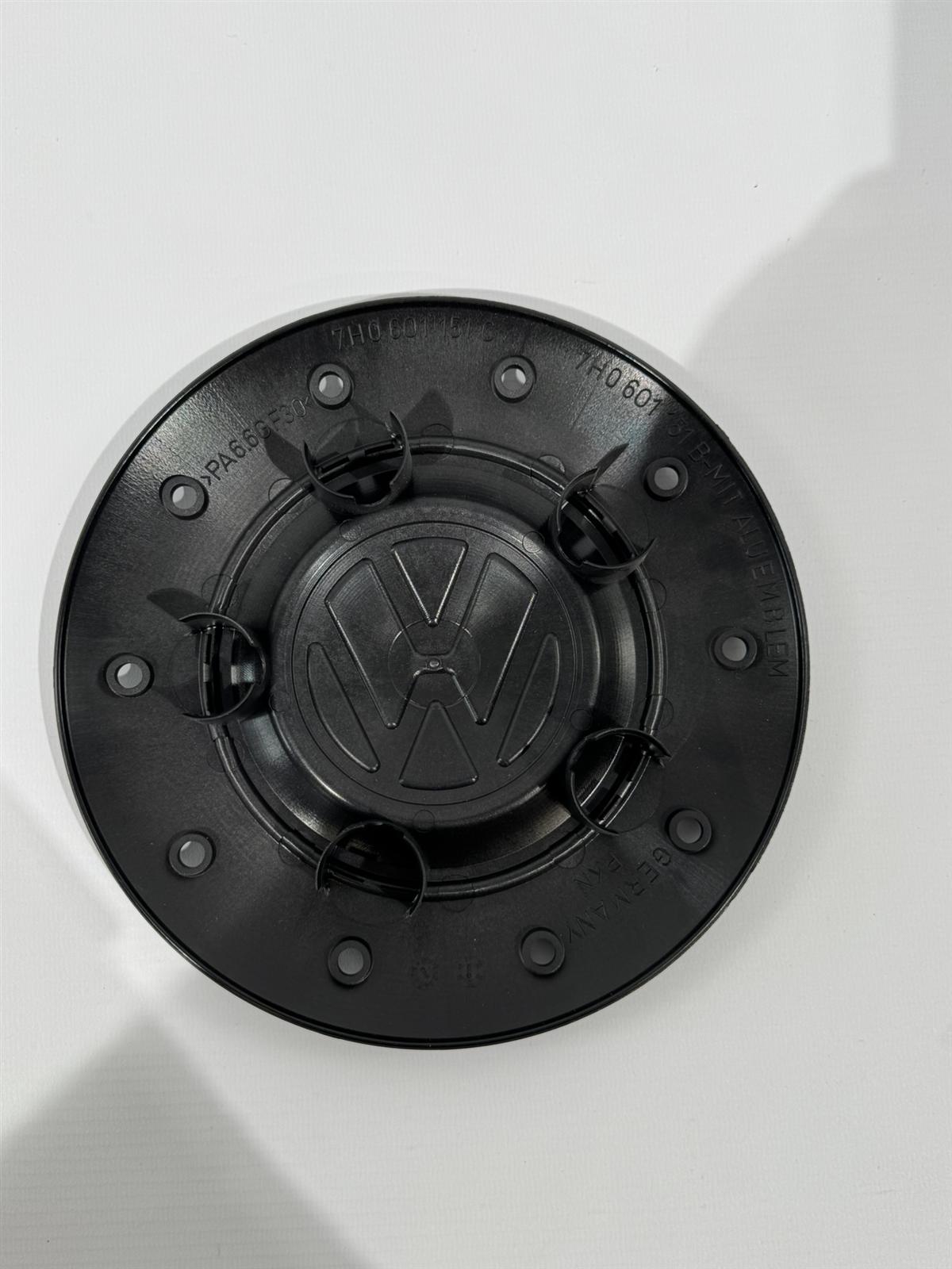 VW Nabendeckel schwarz 4er Set 7H0 601 151 C – Bild 5