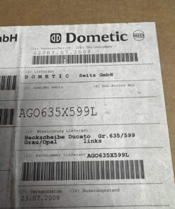 Hymer Dometic Seitz Heckscheibe 635x599mm – Bild 6