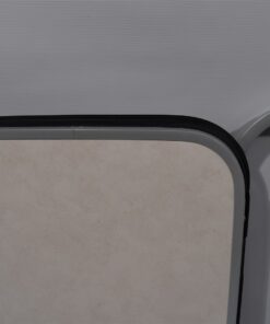 Hymer Serviceklappe / Stauraumklappe 700x420mm silber – Bild 5