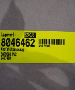 Niesmann+Bischoff Kopfstützenbezug 940x280mm grün gestreift – Bild 6