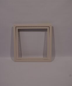 Niesmann+Bischoff Dachluken-Rahmen 510x510mm weiß