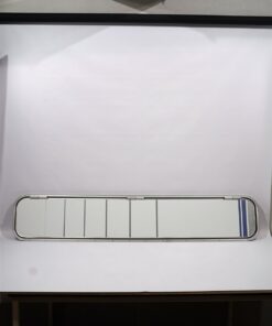 Serviceklappe / Stauraumklappe 1730x300mm weiß/blau