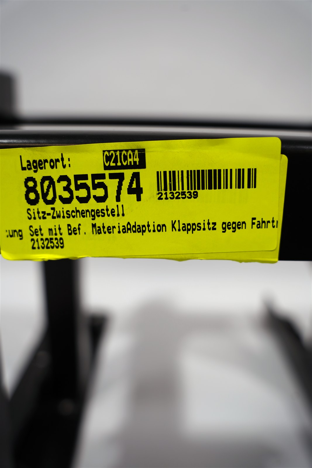 Niesmann+Bischoff Sitz-Zwischengestell Klappsitz 8035574 - Bild 10