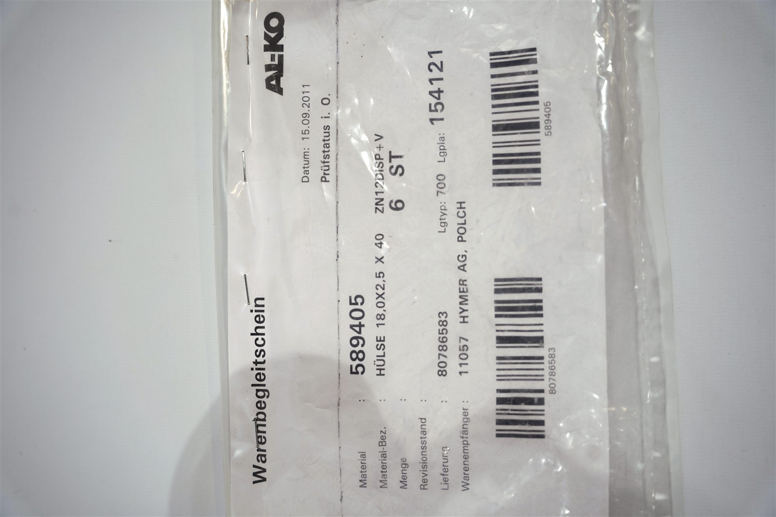 Niesmann+Bischoff Gurt-Zwischengestell 8017319 - Bild 15