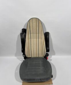 Aguti Wohnmobil Beifahrersitz grau/beige – Bild 2