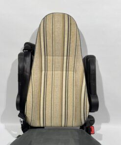 Aguti Wohnmobil Beifahrersitz grau/beige – Bild 3