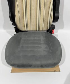 Aguti Wohnmobil Beifahrersitz grau/beige – Bild 4
