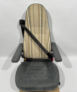 Aguti Wohnmobil Beifahrersitz grau/beige – Bild 5
