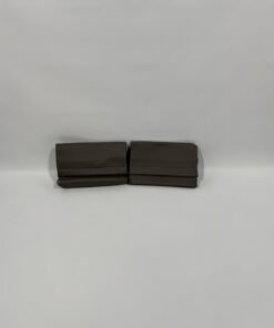 Eura Mobil Echtleder Tasche 33x22cm graubraun 2er Set
